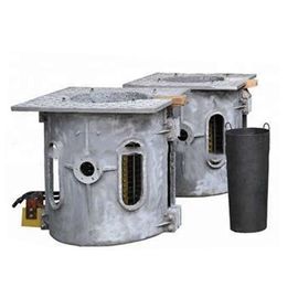 1650C Casting Intermediate Frequency Melting Furnace 750KW Power 1 Ton Weight